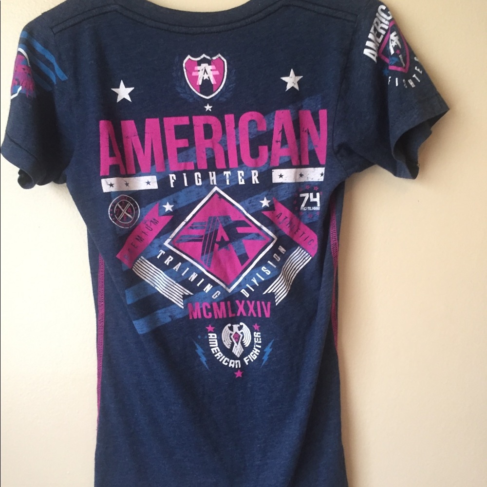 American fighter shirt